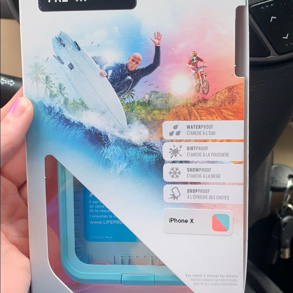 iPhone X life proof case